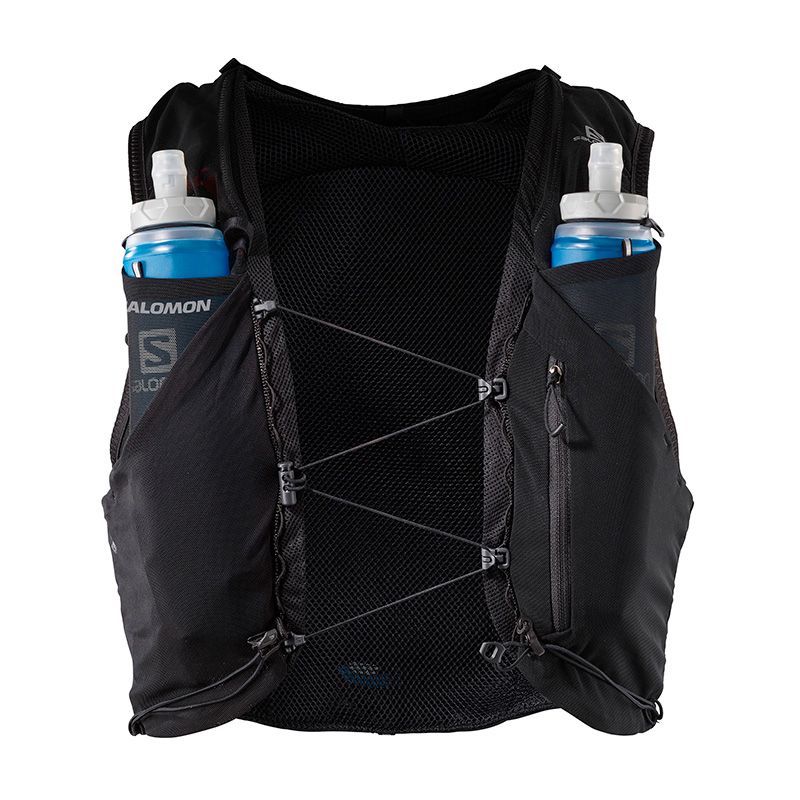 Salomon ADV Skin 5 with flasks - Løbevest med hydrering - snowfun.dk